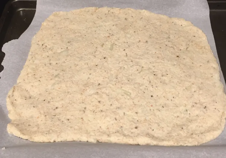 vegan cauliflower pizza crust